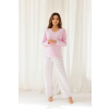 DÁMSKE PYŽAMO 712 J/25 Růžová XL