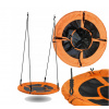 Aga Závesný hojdací kruh 90 cm Oranžový