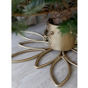 Chic Antique Bronzový antik kovový stojan na vianočný stromček Christmas Tree - Ø 50*11 cm - Chic Antique