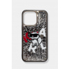 Karl Lagerfeld puzdro na telefón iPhone 16 Pro Max KLHCP16XLCHSCTDK čierna ONE SIZE
