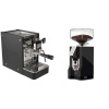 Stone Espresso Lite Black + Eureka Mignon Silenzio 55, CR black