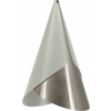 Závesná lampa Cornet olivovo-strieborná