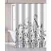 Aqualine Sprchový záves 180x180cm, polyester, mak ZP017