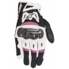 ALPINESTARS rukavice STELLA SMX-2 AIR CARBON, ALPINESTARS, dámske (černé/bílé/fialové) 2025 - S
