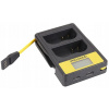 Nabíjačka PATONA dvojitá Smart DUAL LCD USB pre Nikon EN-EL15