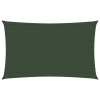 Tieniaca plachta 160 g/m², tmavozelená 3x5 m, HDPE-ForU-311459