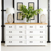 Rustikálna komoda WHITE HOME COM 04 Barevné provedení: Bílý vosk K17 - hnědý vosk K15