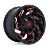Fuel D755 REACTION disk 22x10 5x114.3/5x127 78.1 ET-18, Gloss black