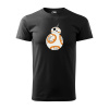 Sablio Tričko s potlačou Star Wars BB-8 - černé XL