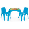 Pilsan Plastový stolík + dve stoličky modré 8693461004209