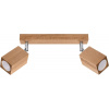 Sollux Lighting Keke stropné svietidlo 2x40 W drevená SL.1036