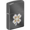 Zippo Clover with Flames 25582
