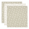 Jollein 70x70 cm Twig Olive Green 3 ks