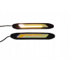 Denné svetlo s smerovkou DRL LED COB 26 cm