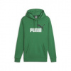 PUMA ESS+ 2 Col Big Logo Hoodie TR | 586765-86 | Zelená | M