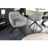 Otočné jedálenské kreslo 2 ks KOKALOS Dekorhome