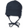 Sterntaler čiapka na zaviazanie - Tmavo modrá Veľkosť: 6-9 mesiacov