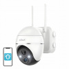 Bezdrôtová vonkajšia WiFi kamera 3MP ieGeek ZS-GX1S biela 5200 mAh