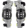 Kolenné ortézy BIONIC-7, ALPINESTARS (strieborná/žltá fluo. pár , vel. L)