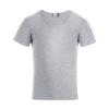 Promodoro Tričko 3082 Slim Fit s výstřihem do V, krátký rukáv, pánské COT403082v3315-sports grey 5XL Šedá sport