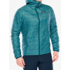 Zateplená bunda Patagonia Micro Puff Hoody - wetland blue