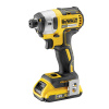 DeWalt DCF887D2 18V rázový utahovák 1/4, 2 x 2,0 Ah