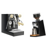 Lelit Mara PL62X V2, black + Eureka Mignon Zero 65 Speedy, CR black