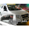 Plexi, ofuky Chevrolet Aveo 4D 2006 => sedan přední + zadní