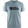 Fjällräven Fjällräven Logo T-shirt M, Veľkosť S, Farba UNCLE BLUE-MELANGE