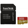 SANDISK MicroSDHC 32 GB Extreme A1 Class 10 UHS-I (V30) + SD adaptér SDSQXAF-032G-GN6MA
