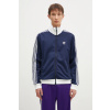Mikina adidas Originals Adicolor Classics Beckenbauer pánska, tmavomodrá farba, vzorovaná, IP0418