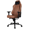 AROZZI AROZZI Herná stolička PRIMO Full Premium Leather Brown/ 100% prírodná talianská koža/ hneda