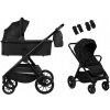Kočík 2v1 Lionelo LO-LAYLA 2IN1 BLACK ONYX
