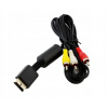 TV Kábel 3x CINCH Kompozitný pre PS3 PS2 AV HD Zvuk