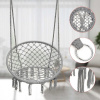 Vysoká stolička Funfit Garden macramé - sivá Funfit