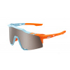 100% Speedcraft Soft Tact Two Tone/ Hiper Silver Mirror Lens