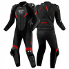 Kožený motocyklový oblek SHIMA HYPER RS BLACK RED DARČEKY