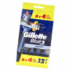 Gillette Blue 3 Smooth holiace strojčeky 12 ks