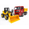 Bruder 2752 MAN TGA nákladné auto s nakladačom FR 130
