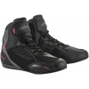 ALPINESTARS topánky STELLA FASTER-3 Drystar dámske black/dark gray/fuschia - 38/6,5