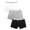 Money Classic Repeat 3Pk Trunks Gry Mrl/Blk/Wht X Large