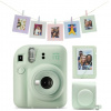 Fujifilm INSTAX MINI 12 MEGA PACK MINT GREEN + INSTAX MINI EU 2 GLOSSY(10X2/PK)