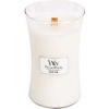 WoodWick White Teak vonná sviečka s dreveným knôtom 609,5 g