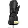 LEKI Little Paw Mitt Long detské palčiaky, black-medium green-frozen yellow
