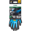 CERVA TETRAX blister / Máčené pletené rukavice, latex 10