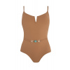 Dámske jednodielne plavky Self S 1141 DL5 Bonaire 5 M hnedá