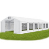 Párty stan (oceľ + pvc) 3x12x2m (PEVNÝ ZÁHRADNÝ STAN - 3m × 12m × 2m / 2,87m)