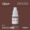 BioEvolution Qline Pro Brown 800 5 ml pigment na permanentný makeup
