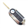 Fiat 3 tlačidlá vystreľovacie kľúče SIP22 striebro