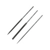 Shesto Modelcraft precizní jehlové pilníky 160 mm sada 3 ks
